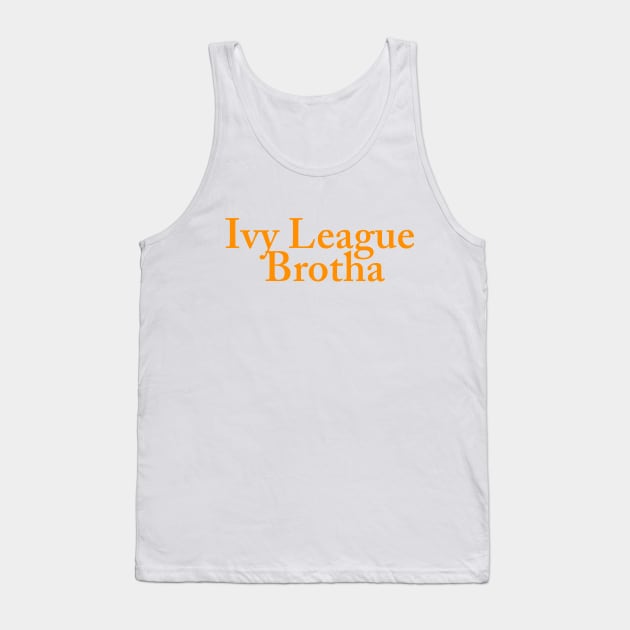 Ivy League Brotha, Princeton Tank Top by CRTees